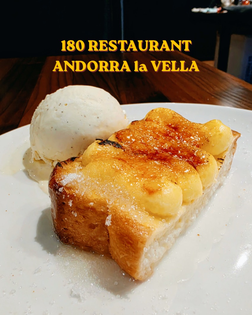 🍰 Al Restaurant 180, les postres tenen gust de casa. Si alguna cosa ens fa especials al Restaurant 180 és que tot el que fem, ho fem de veritat. I les nostres postres casolanes són un orgull: pastissos tendres acabats de fer, flams amb textura perfecta, púdings que recorden la cuina de les àvies… tot elaborat a casa, cada dia, amb ingredients prèmium i sense presses. Aquests dolços són el final perfecte per a qualsevol àpat, i molts clients ja venen expressament a buscar “aquell pastís del 180” que no troben enlloc més. 🕔 I a les tardes… ens estem convertint en un autèntic “Tapes Bar” (Bar de autenticas tapas caseras) Cada tarda, el 180 agafa un altre ritme: el de les tapes variades, suculentes i plenes de sabor. Des de clàssics de sempre fins a propostes més atrevides, les nostres tapes estan pensades per compartir, gaudir i passar una bona estona. Si vols descobrir més sobre el que fem, pots explorar: Postres casolanes Tapes de tarda Cuina tradicional Vine al Restaurant 180 i deixa’t sorprendre per la nostra dolçor i el nostre ambient de tarda. #Restaurant180 #PostresCasolanes #Tapes180 #CuinaAmbÀnima #AndorraLaVella